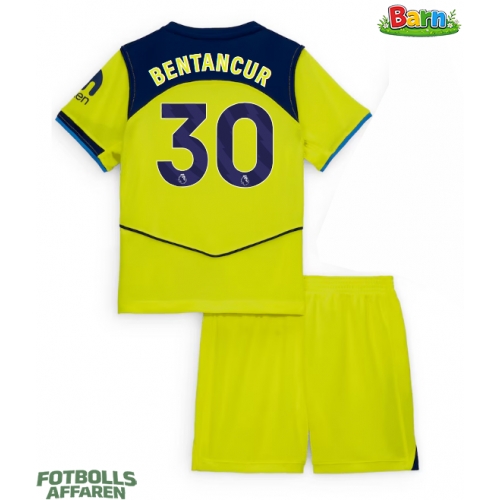 Tottenham Hotspur Rodrigo Bentancur #30 Tredjeställ Barn 2025-26 Kortärmad (+ Korta byxor)